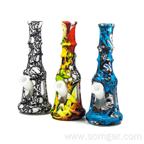 Silicone Water Tobacco Silicone Pipes Smoking Accessories